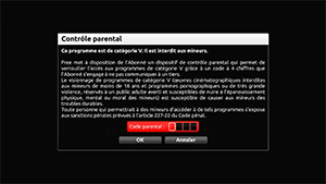 Demande de code parent