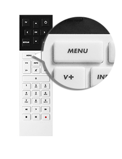 g5 telecommande menuok