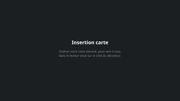 Insertion carte abonné