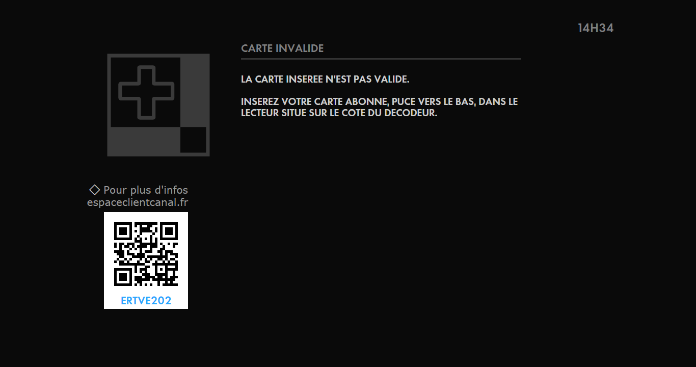 Carte Invalide